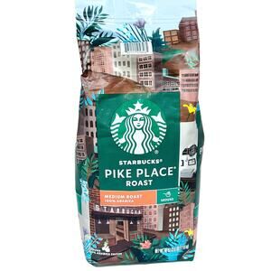 Starbucks Pike Place Medium Roast Ground Coffee 40oz Exp October 2025